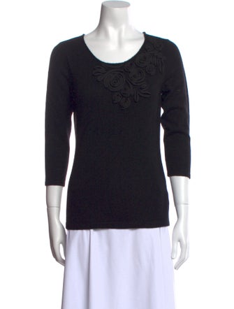 Saks Fifth Avenue Cashmere Scoop Neck Sweater