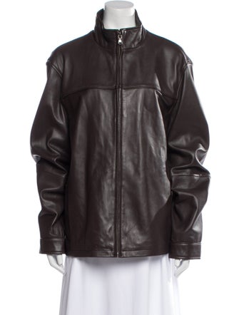 Saks Fifth Avenue Leather Jacket
