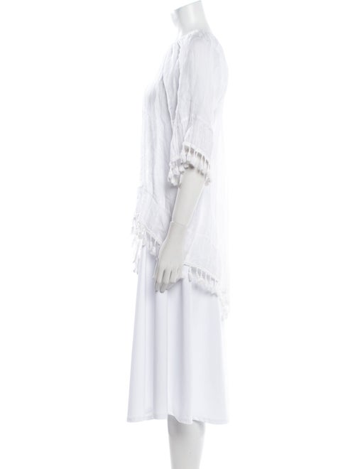 Saks Fifth Avenue Linen One-Shoulder Tunic