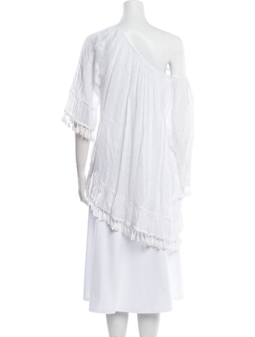 Saks Fifth Avenue Linen One-Shoulder Tunic
