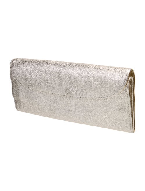 Saks Fifth Avenue Leather Clutch