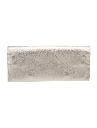 Saks Fifth Avenue Leather Clutch