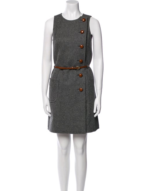 Saks Fifth Avenue Crew Neck Mini Dress