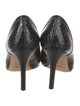 Saks Fifth Avenue Snakeskin Pumps