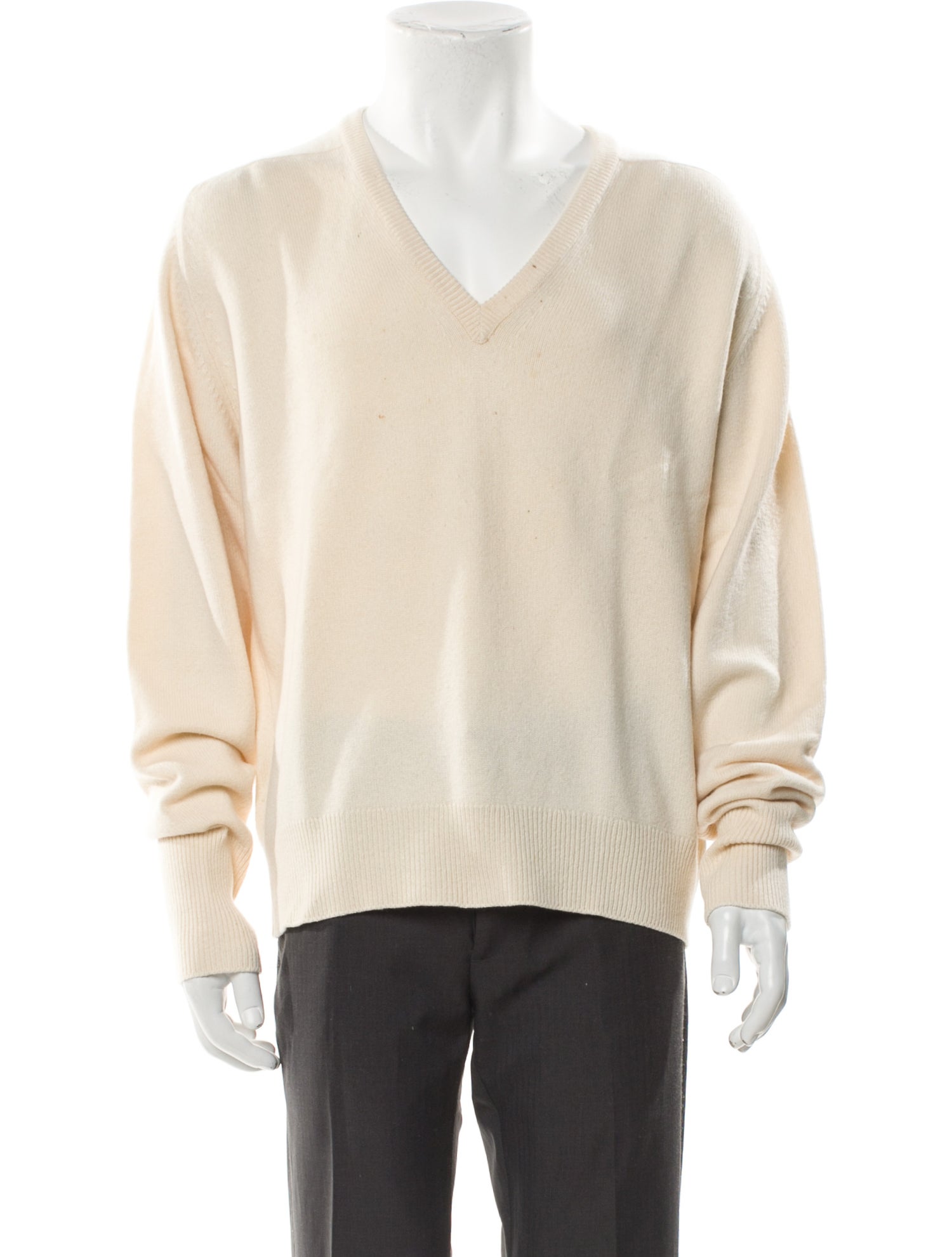 Saks Fifth Avenue Cashmere V-Neck Pullover