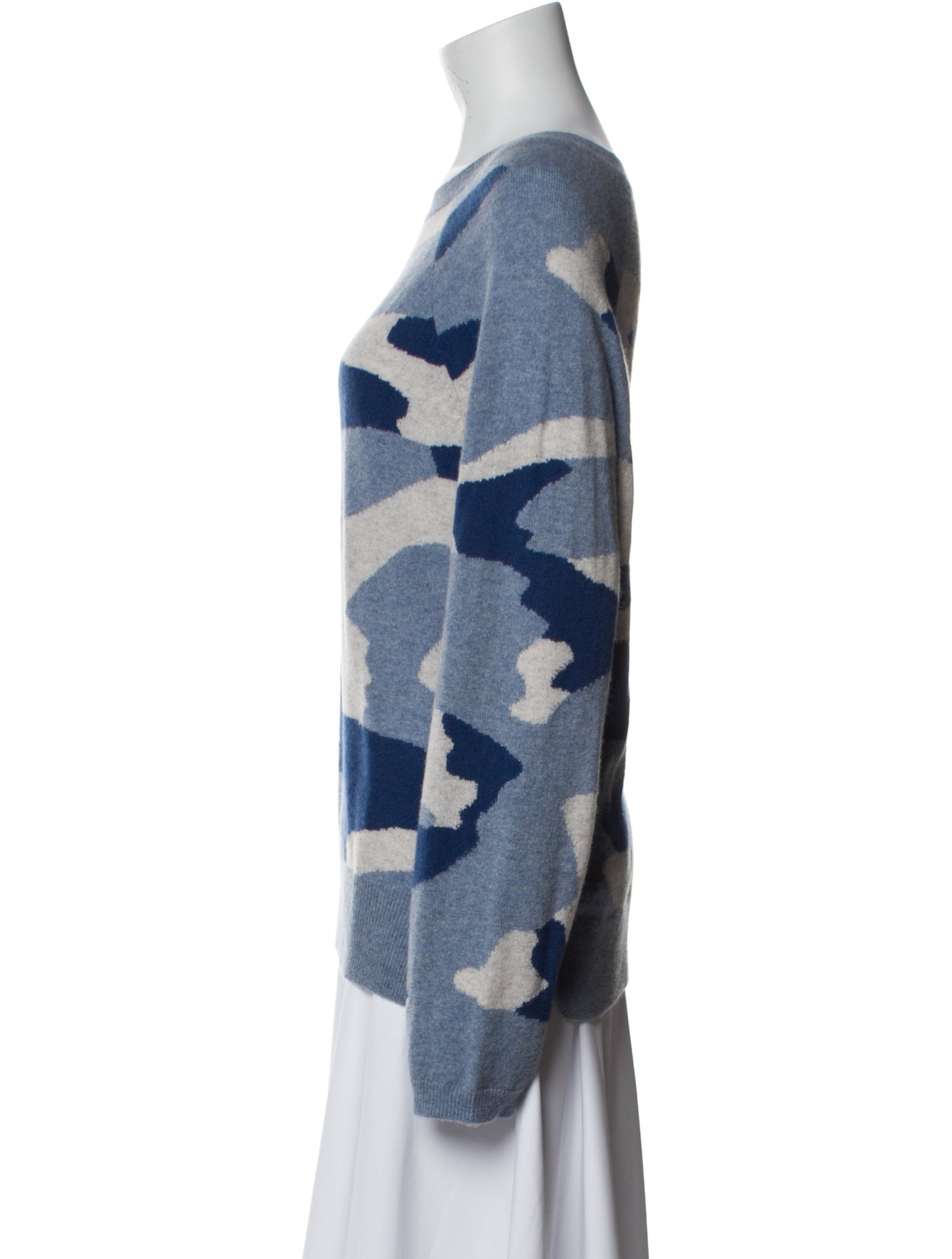 Saks Fifth Avenue Cashmere Printed Sweater