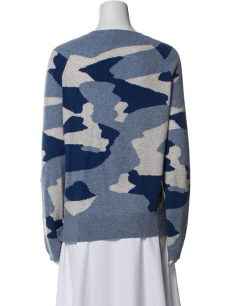 Saks Fifth Avenue Cashmere Printed Sweater