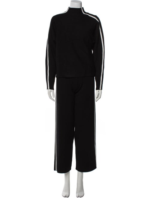 Saks Fifth Avenue Colorblock Pattern Pant Set