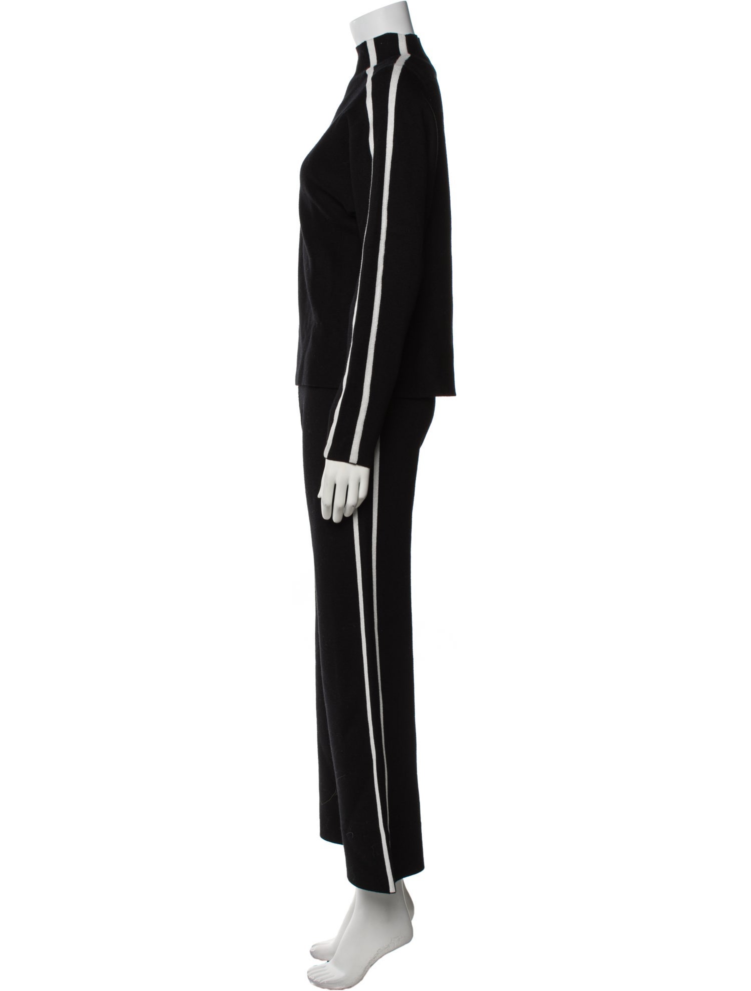 Saks Fifth Avenue Colorblock Pattern Pant Set