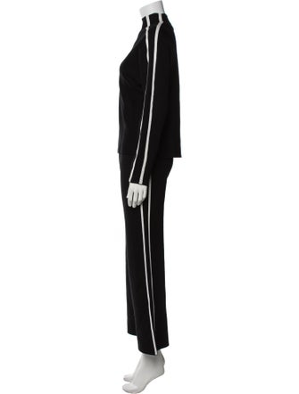 Saks Fifth Avenue Colorblock Pattern Pant Set