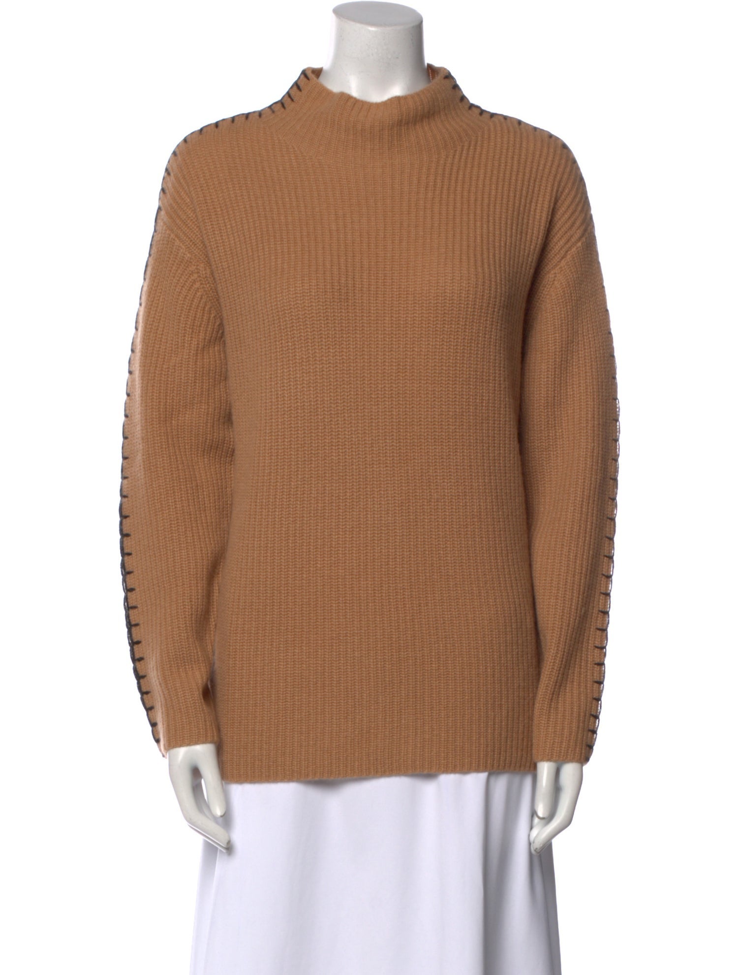 Saks Fifth Avenue Cashmere Mock Neck Sweater