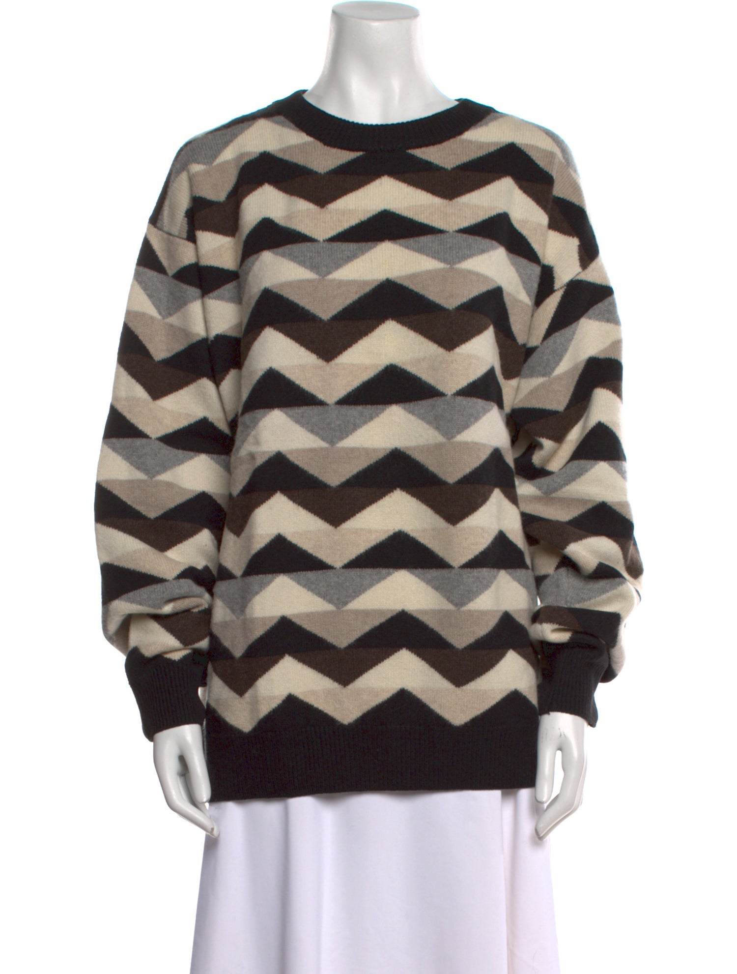 Saks Fifth Avenue Cashmere Printed Sweater