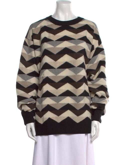 Saks Fifth Avenue Cashmere Printed Sweater