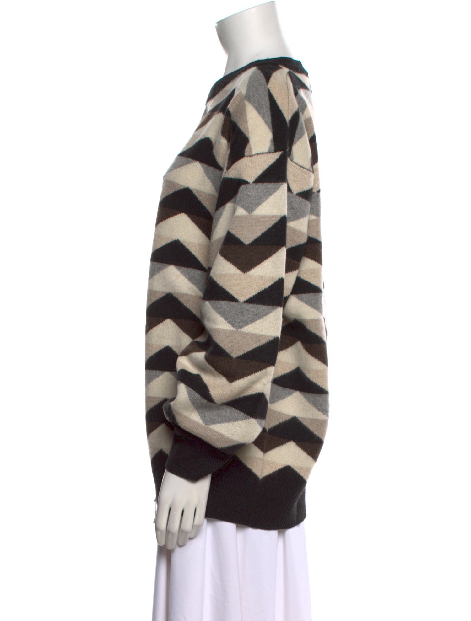 Saks Fifth Avenue Cashmere Printed Sweater