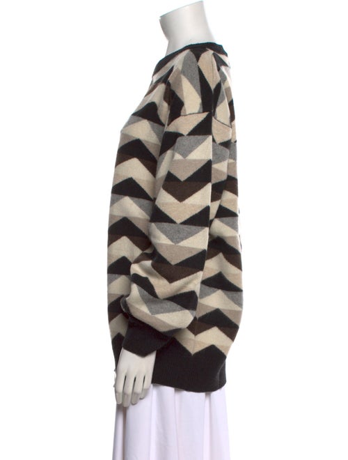 Saks Fifth Avenue Cashmere Printed Sweater
