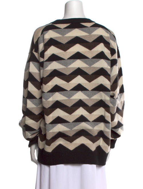 Saks Fifth Avenue Cashmere Printed Sweater