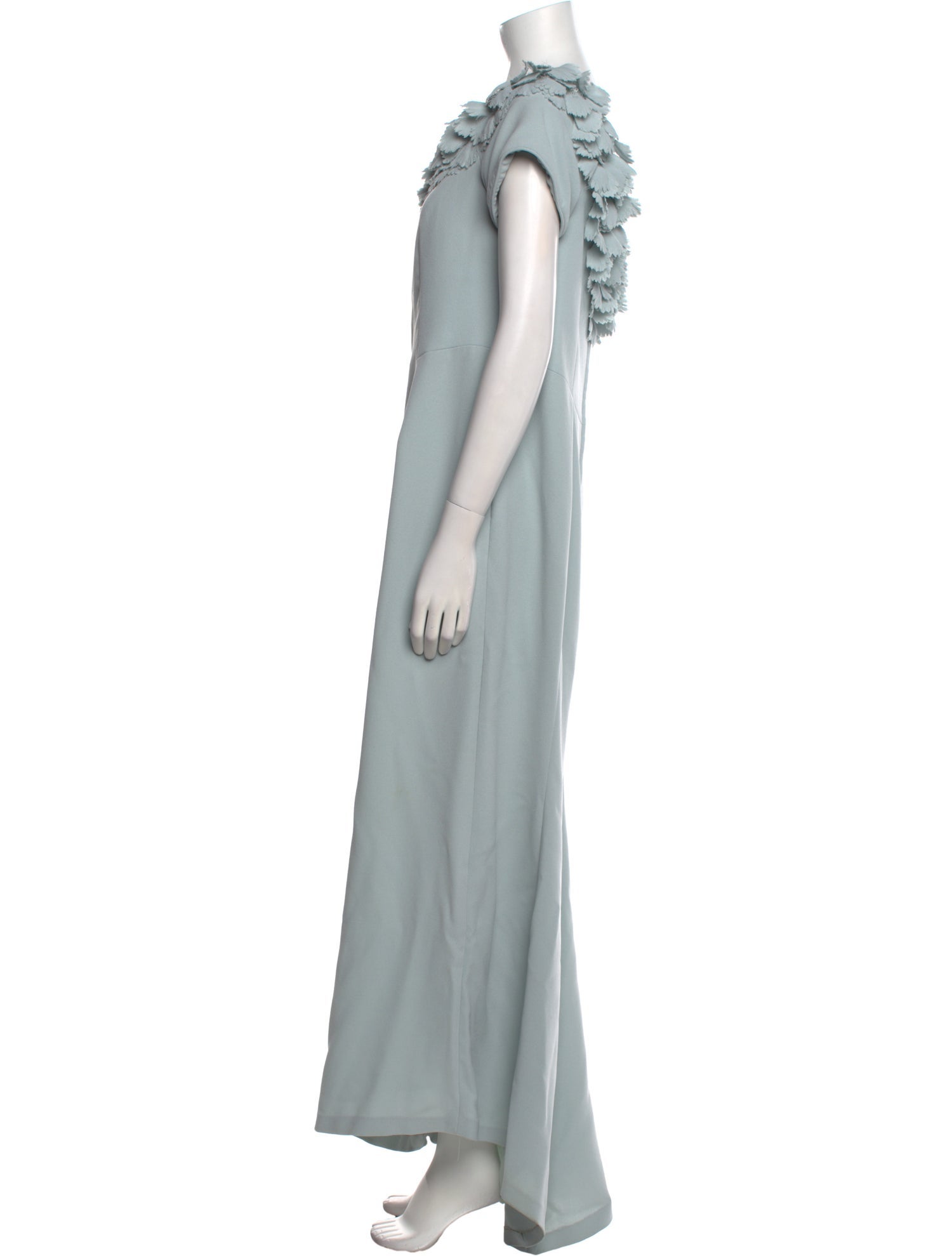 Saks Fifth Avenue Bateau Neckline Long Dress