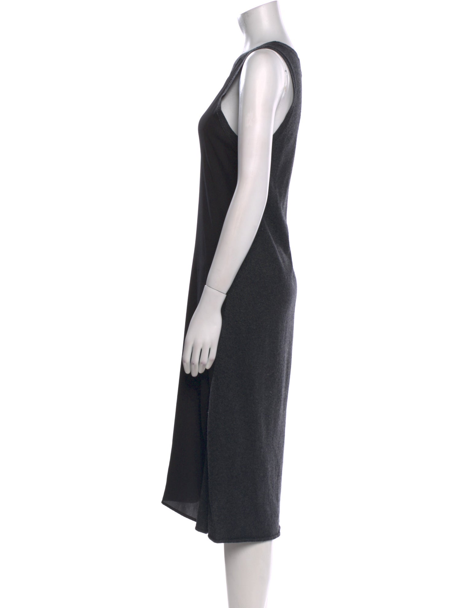 Saks Fifth Avenue Wool Midi Length Dress