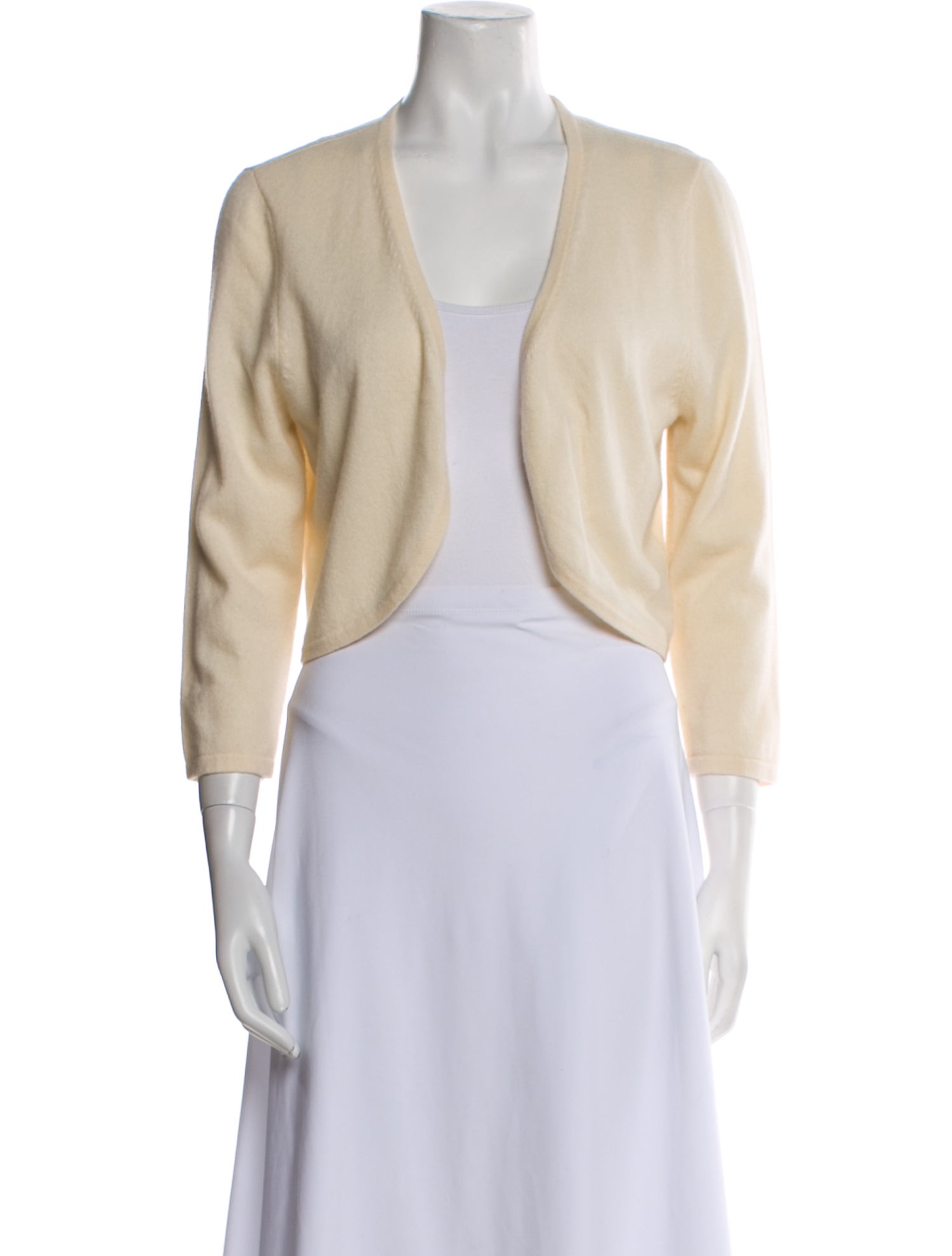 Saks Fifth Avenue Cashmere Open Front Sweater