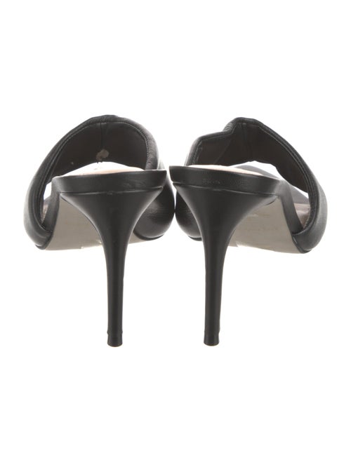 Saks Fifth Avenue Leather Slides