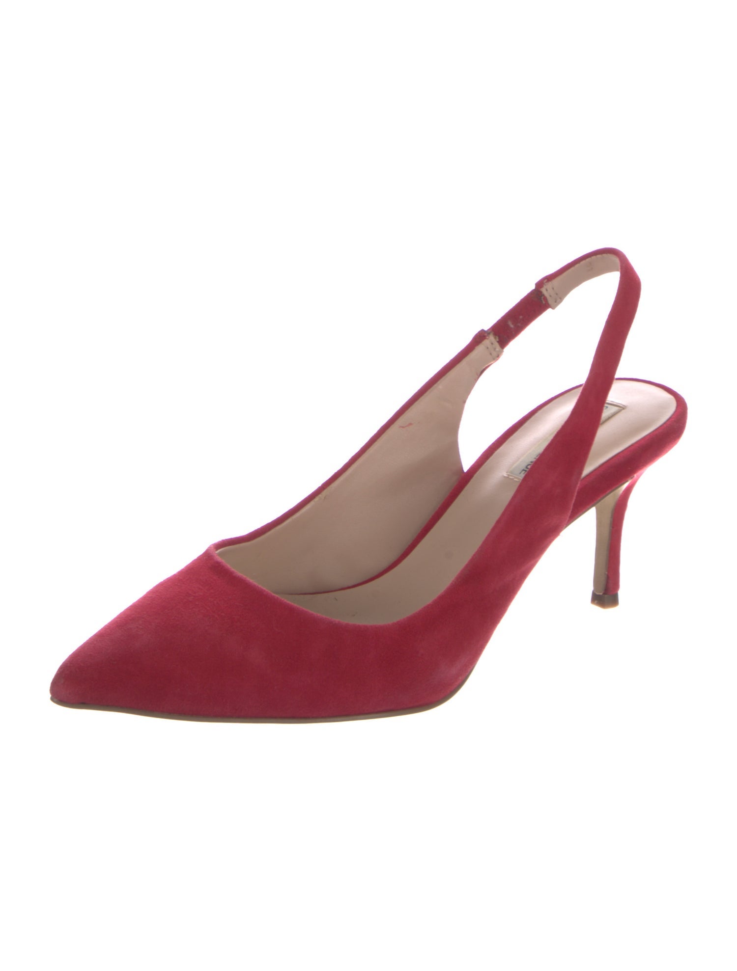 Saks Fifth Avenue Suede Slingback Pumps