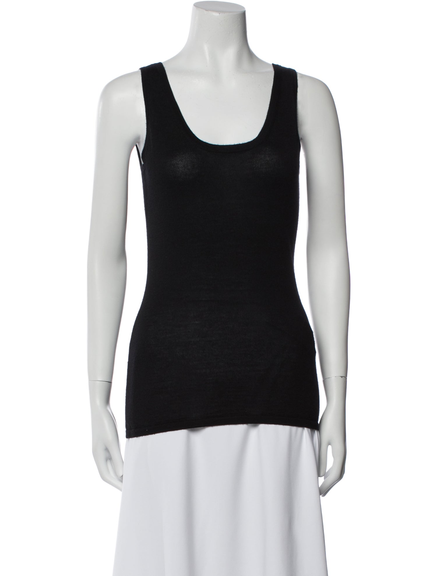 Saks Fifth Avenue Silk Scoop Neck Top