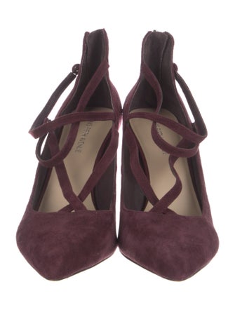Saks Fifth Avenue Suede Pumps