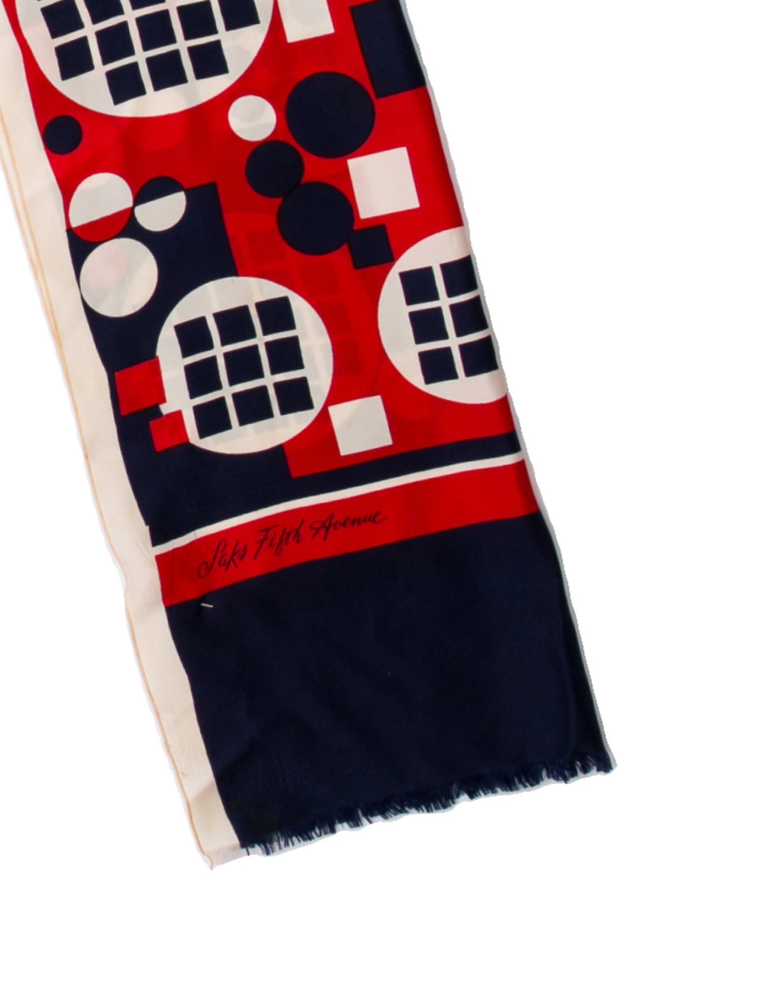 Saks Fifth Avenue Silk Printed Scarf