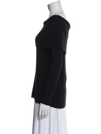 Saks Fifth Avenue Cashmere Bateau Neckline Sweater