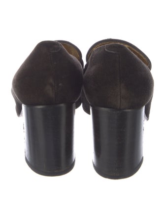 Saks Fifth Avenue Suede Printed Pumps