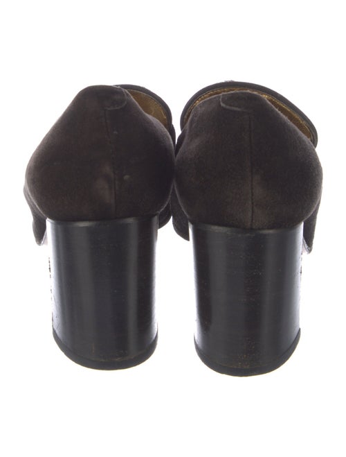 Saks Fifth Avenue Suede Printed Pumps