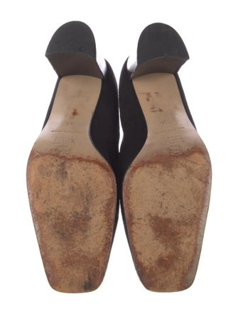 Saks Fifth Avenue Suede Printed Pumps