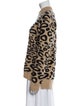 Saks Fifth Avenue Wool Animal Print Sweater