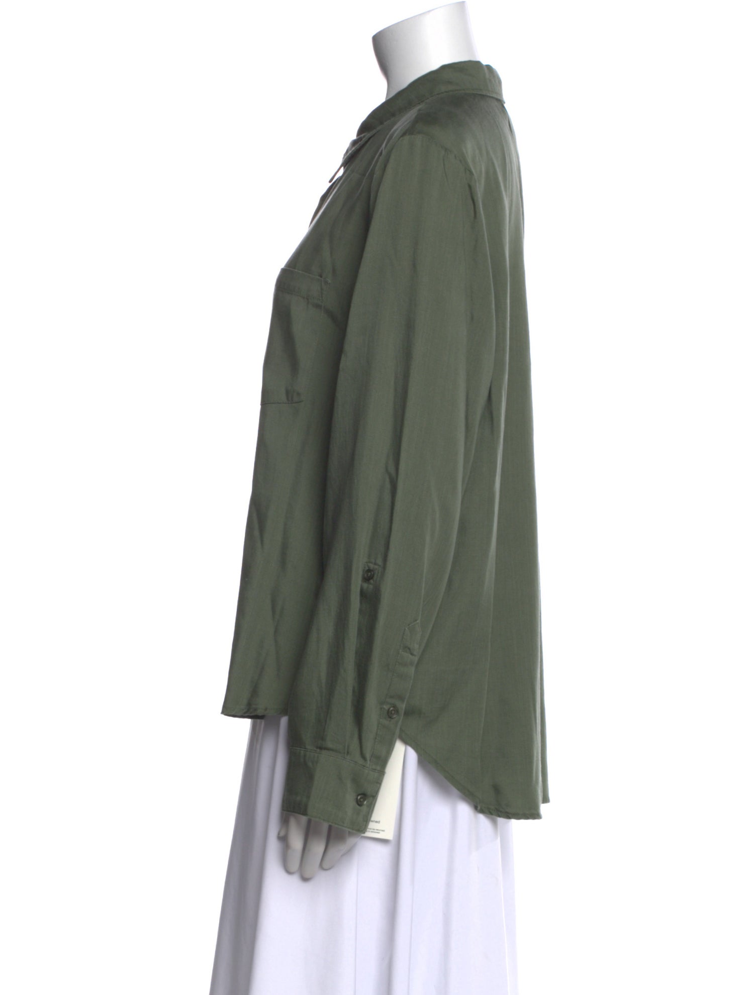 Saks Fifth Avenue Long Sleeve Button-Up Top w/ Tags