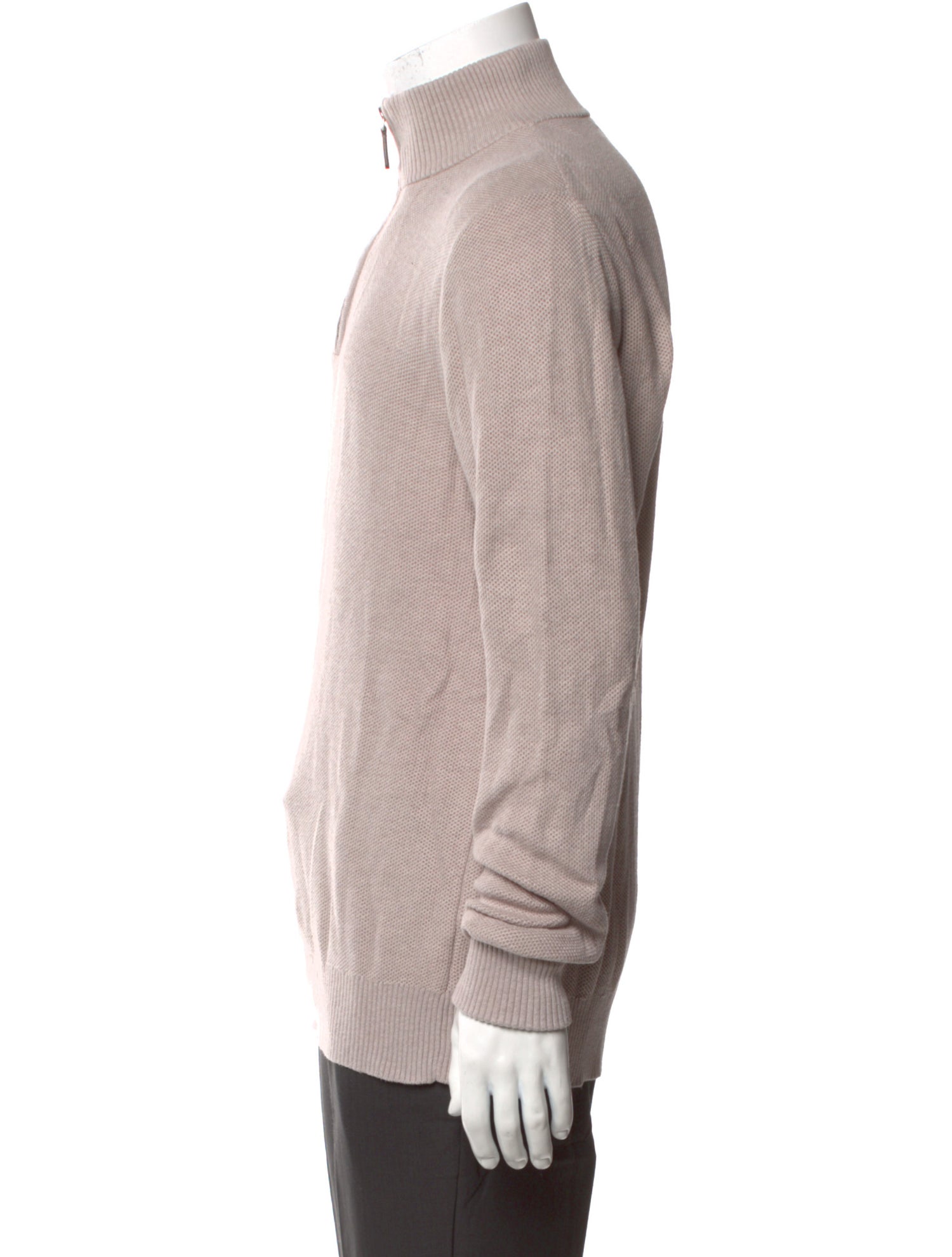 Saks Fifth Avenue Mock Neck Long Sleeve Pullover