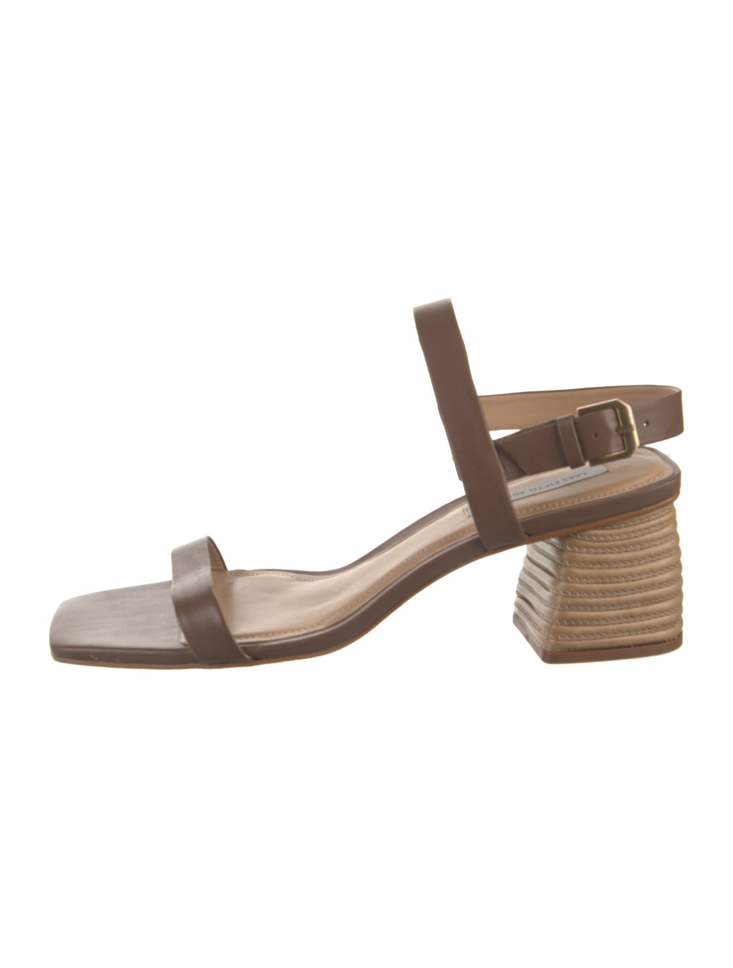 Saks Fifth Avenue Leather Slingback Sandals