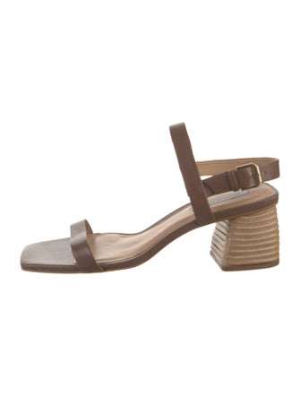 Saks Fifth Avenue Leather Slingback Sandals