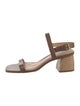 Saks Fifth Avenue Leather Slingback Sandals