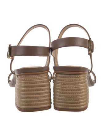 Saks Fifth Avenue Leather Slingback Sandals