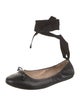 Saks Fifth Avenue Leather Ballet Flats
