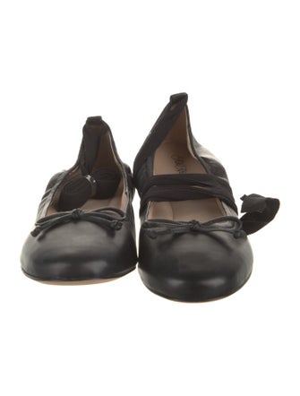 Saks Fifth Avenue Leather Ballet Flats