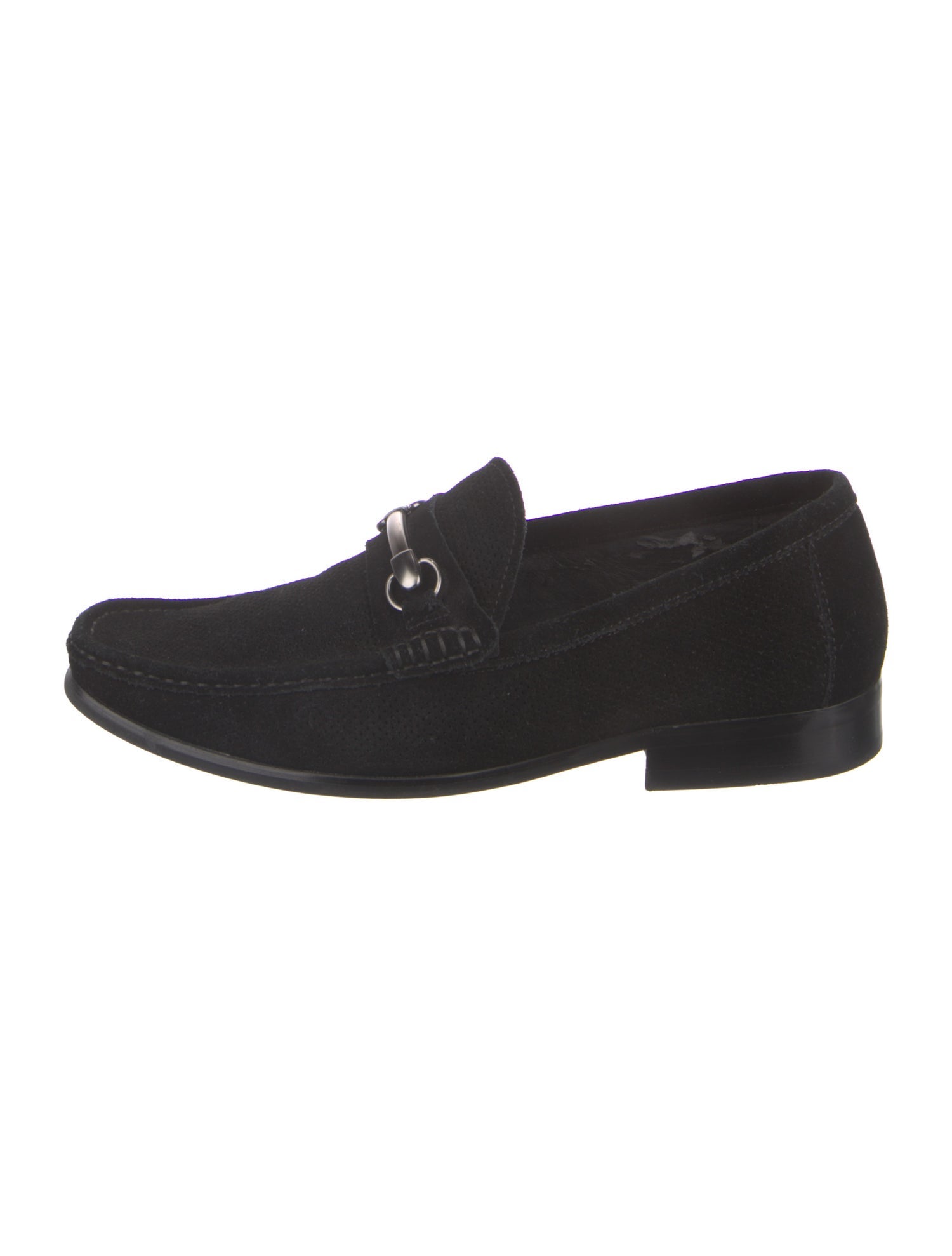 Saks Fifth Avenue Suede Dress Loafers