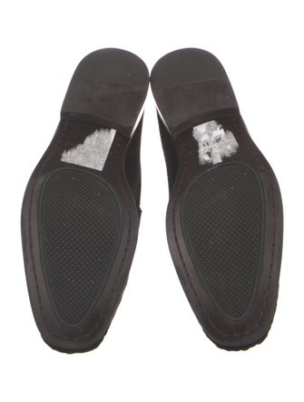 Saks Fifth Avenue Suede Dress Loafers