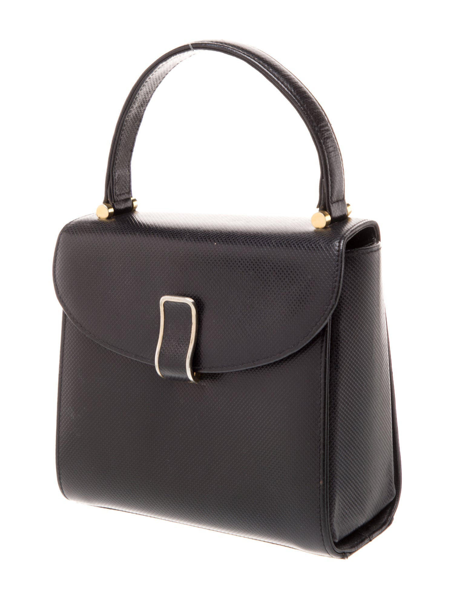 Saks Fifth Avenue Leather Top Handle Bag