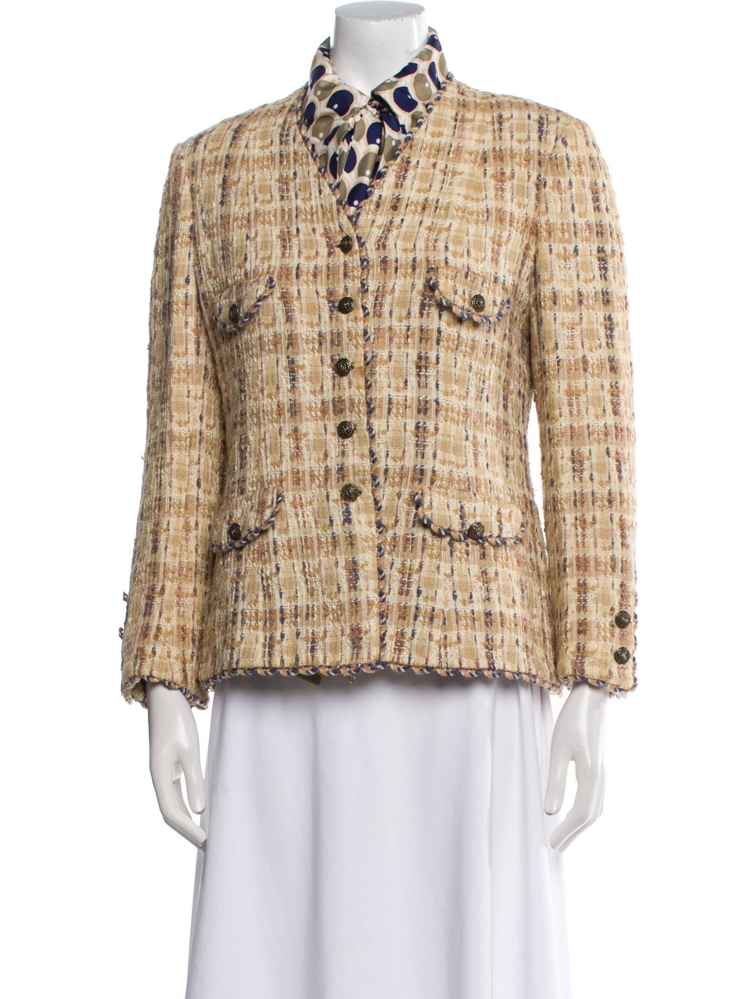 Saks Fifth Avenue Tweed Pattern Set