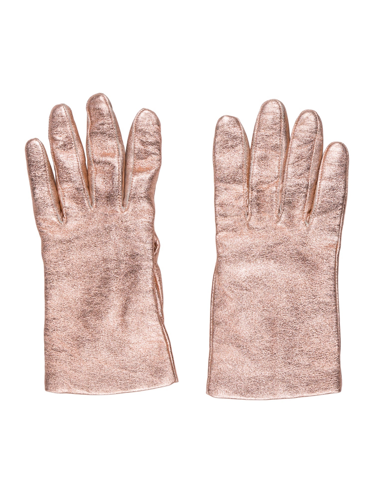 Saks Fifth Avenue Solid Leather Gloves