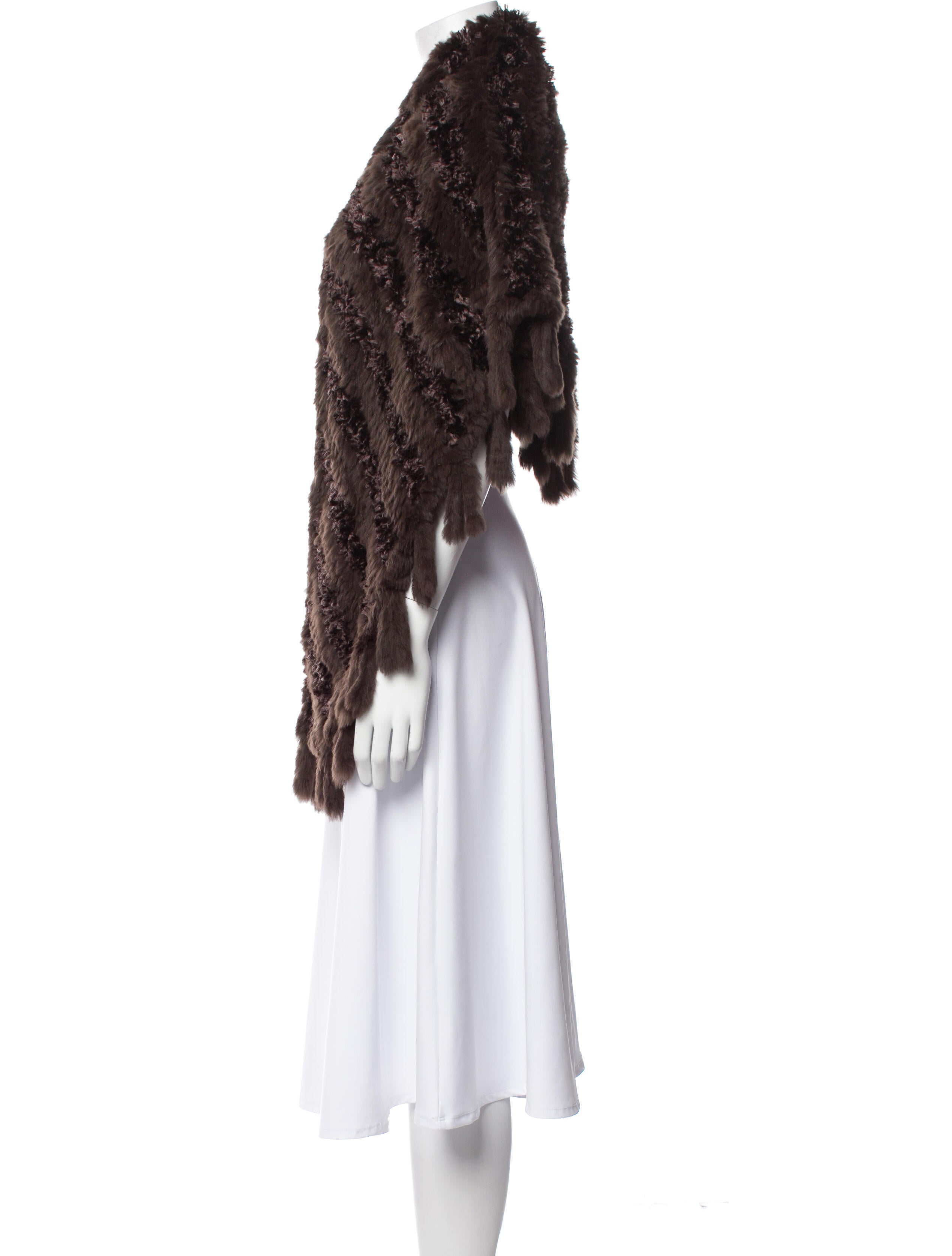 Saks Fifth Avenue Fur Shawl