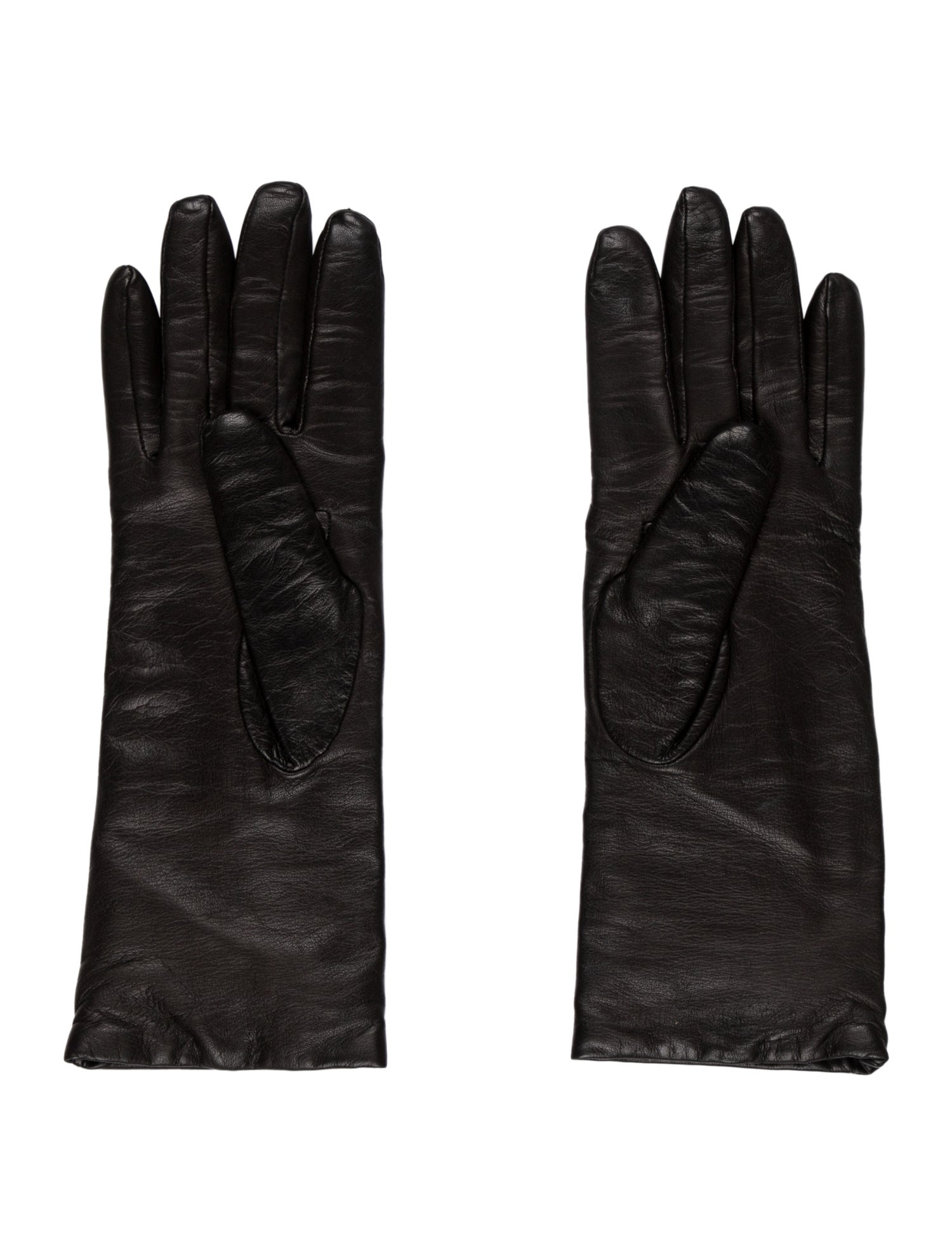 Saks Fifth Avenue Solid Leather Gloves