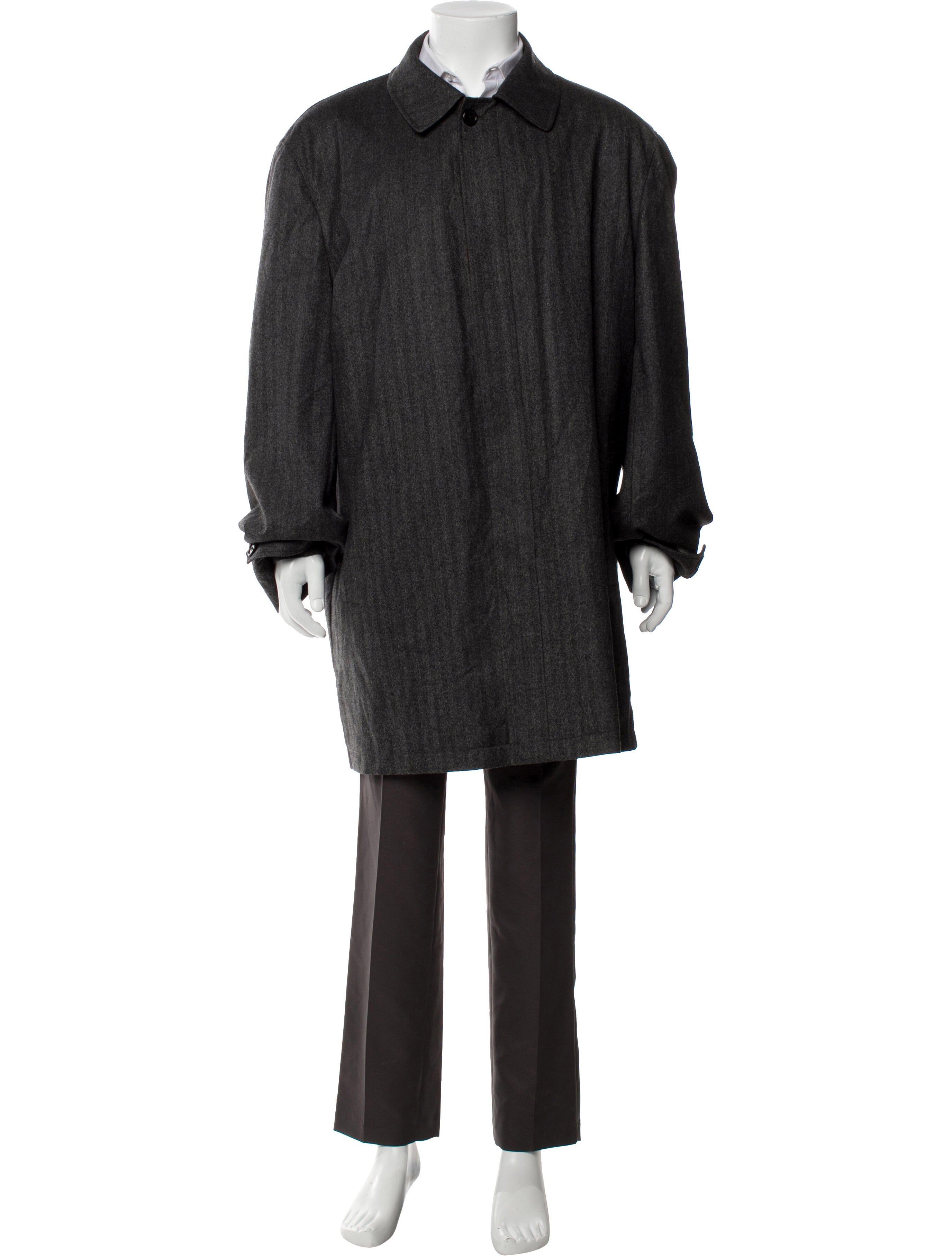 Saks Fifth Avenue Wool Overcoat