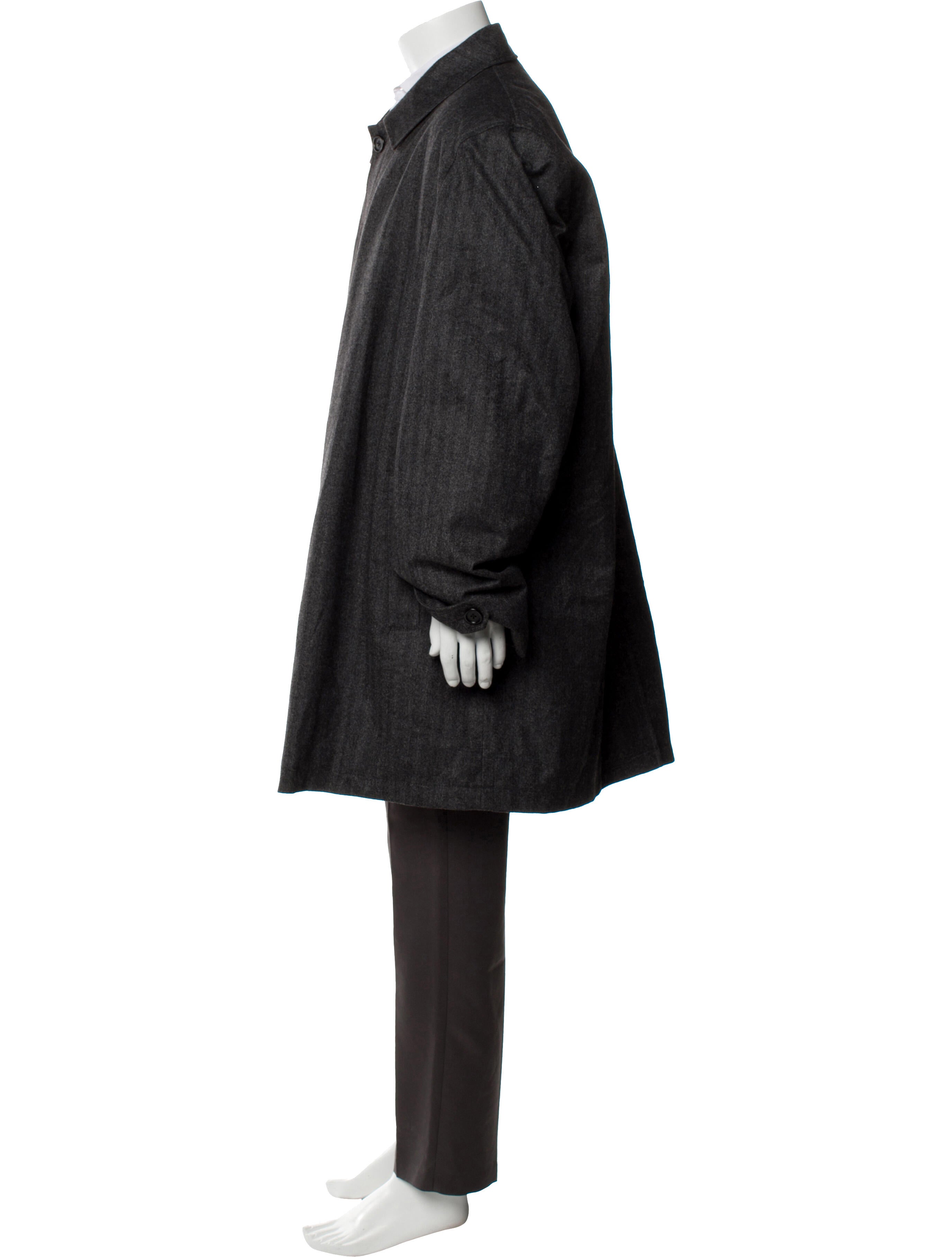 Saks Fifth Avenue Wool Overcoat
